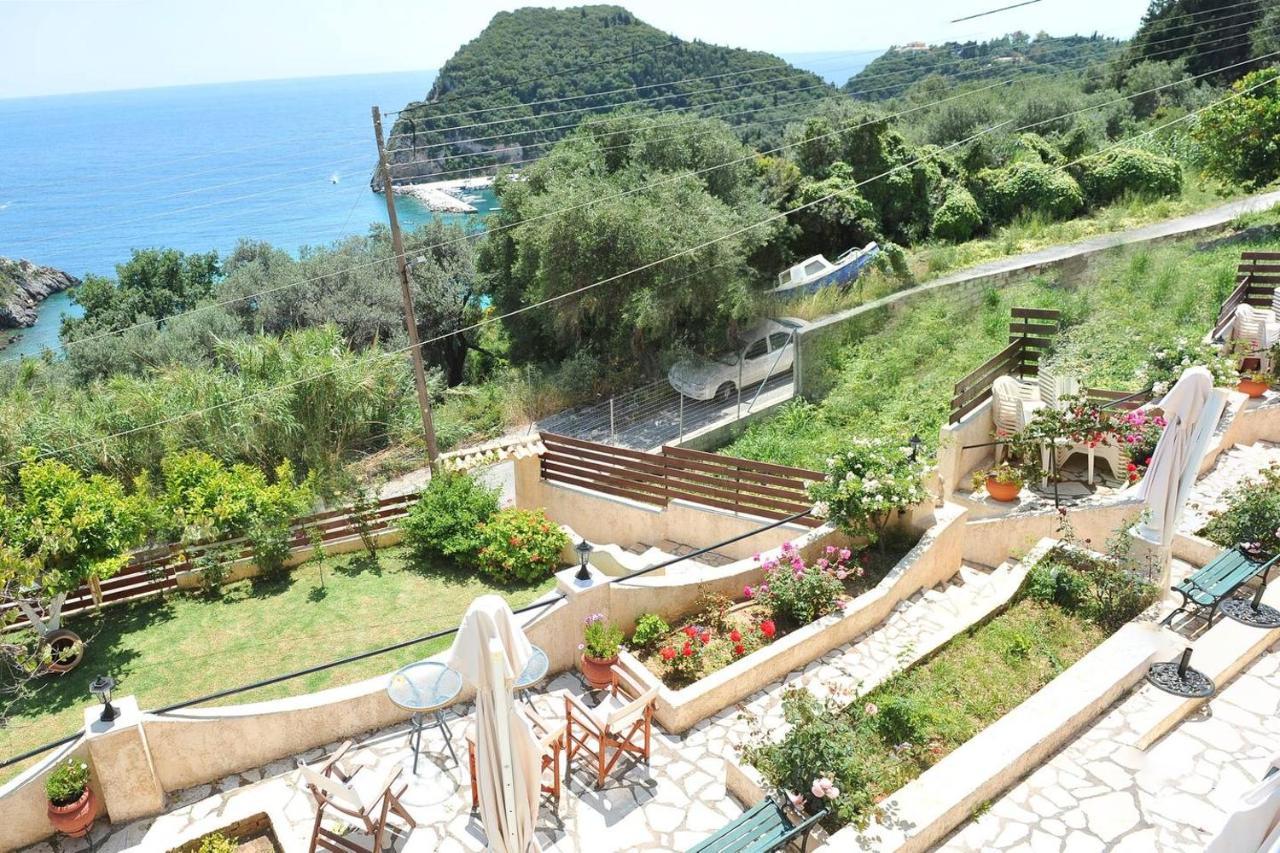 Angela Panorama Vila Palaiokastritsa Exterior foto