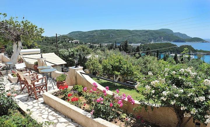 Angela Panorama Vila Palaiokastritsa Exterior foto