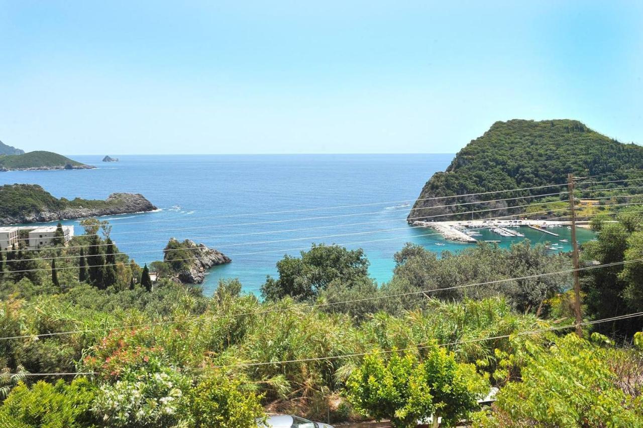 Angela Panorama Vila Palaiokastritsa Exterior foto