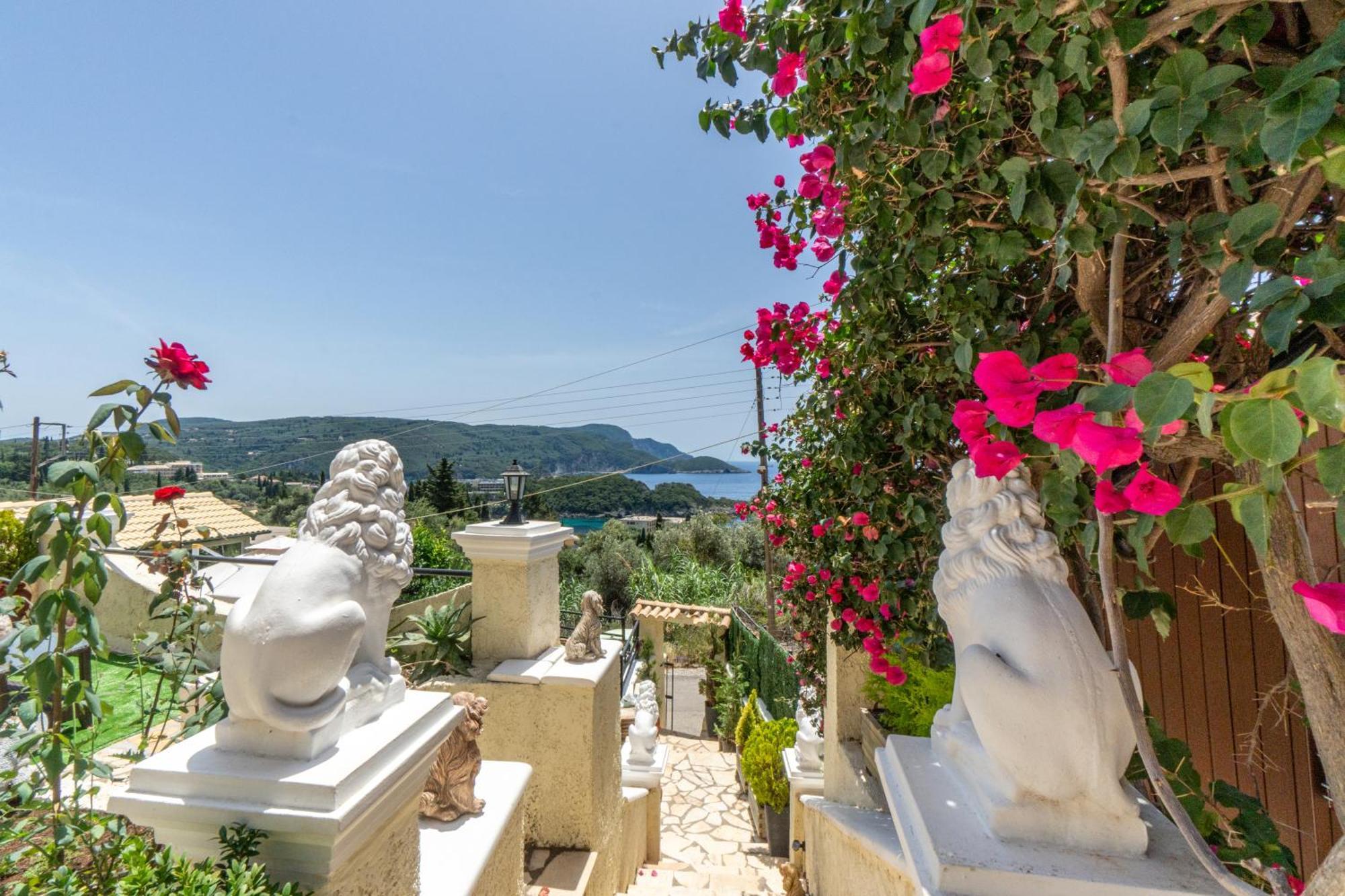Angela Panorama Vila Palaiokastritsa Exterior foto