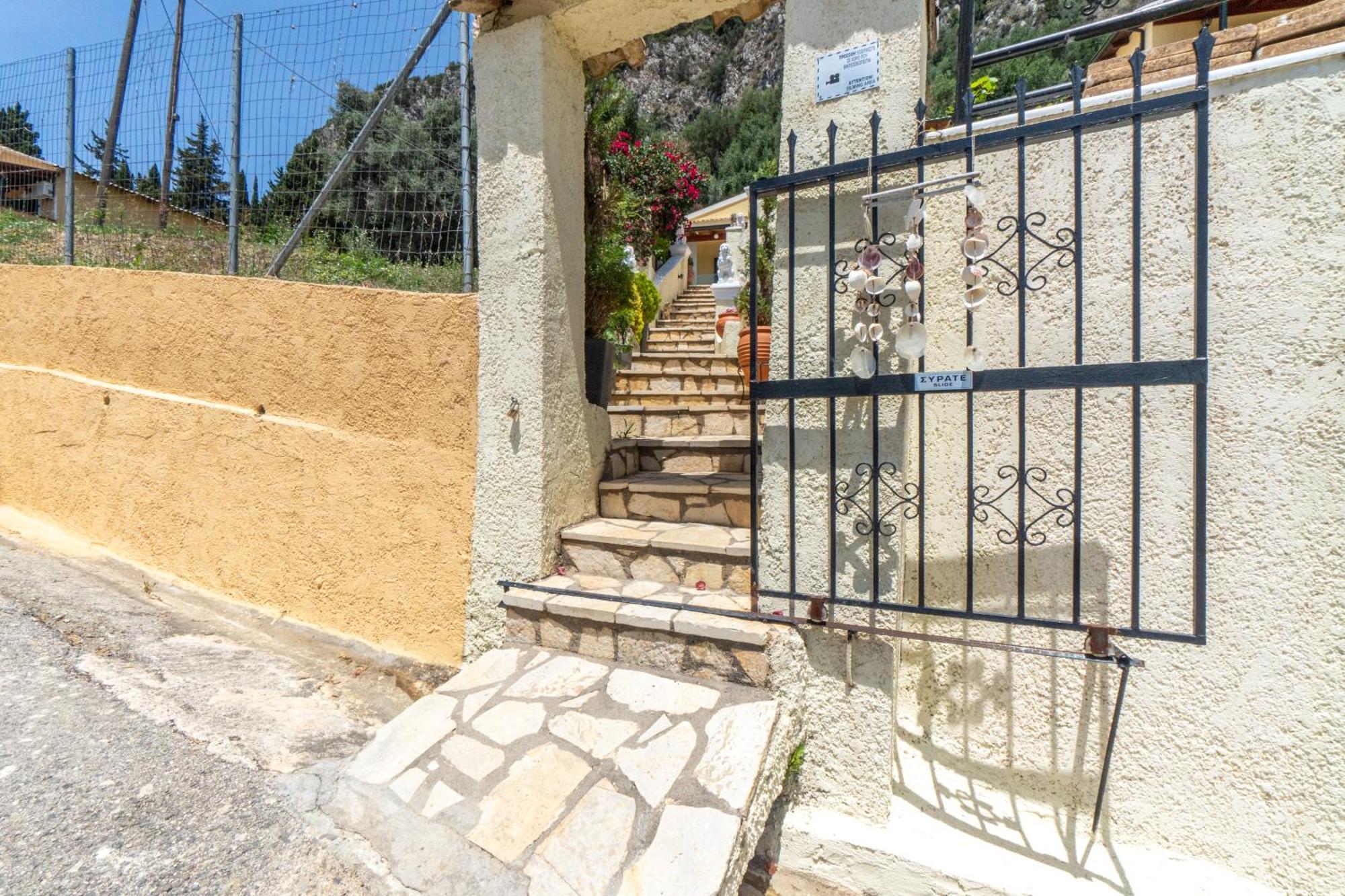 Angela Panorama Vila Palaiokastritsa Exterior foto