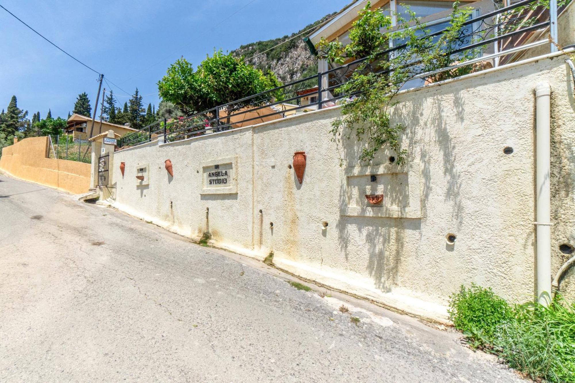 Angela Panorama Vila Palaiokastritsa Exterior foto