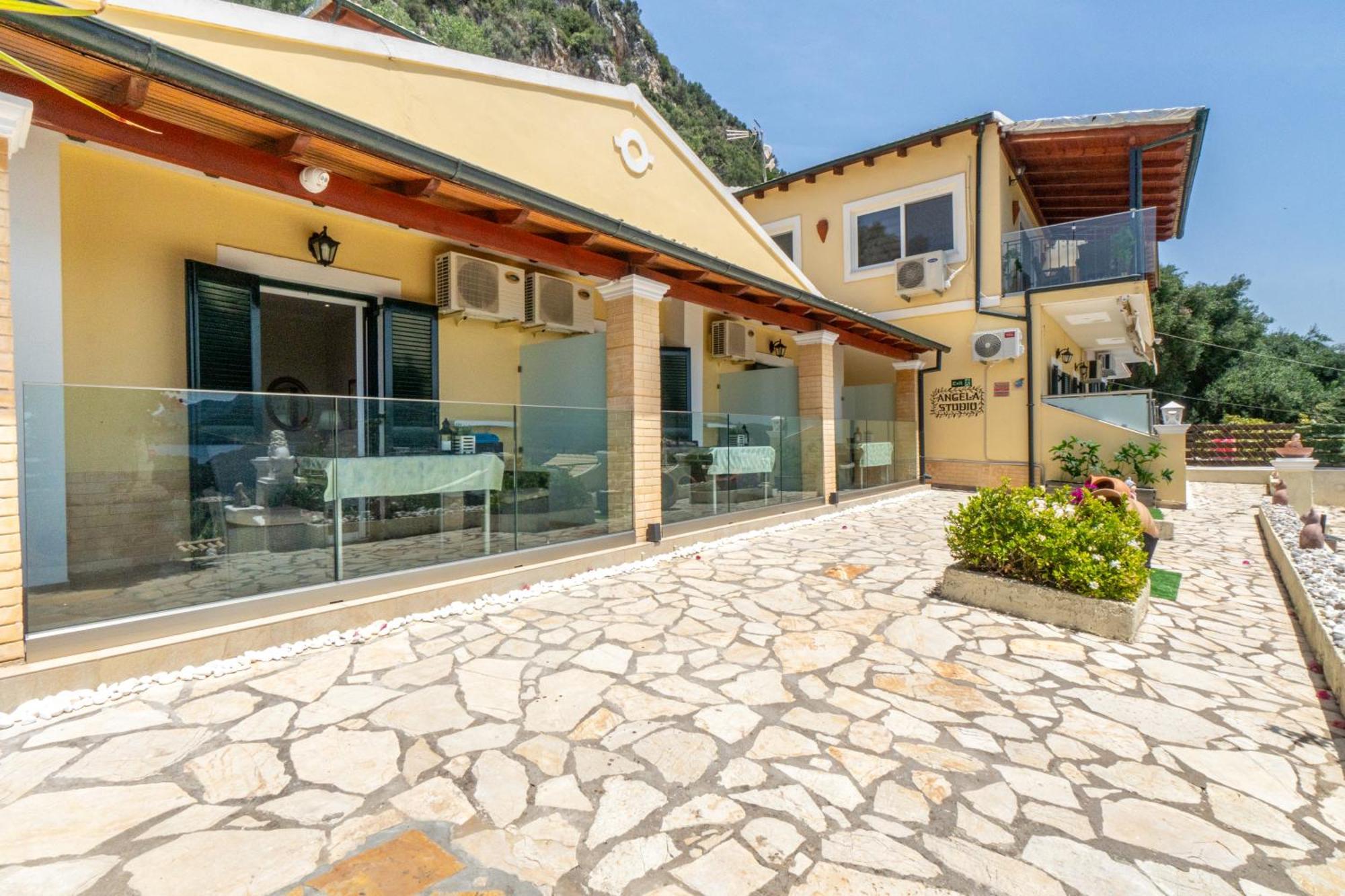 Angela Panorama Vila Palaiokastritsa Exterior foto