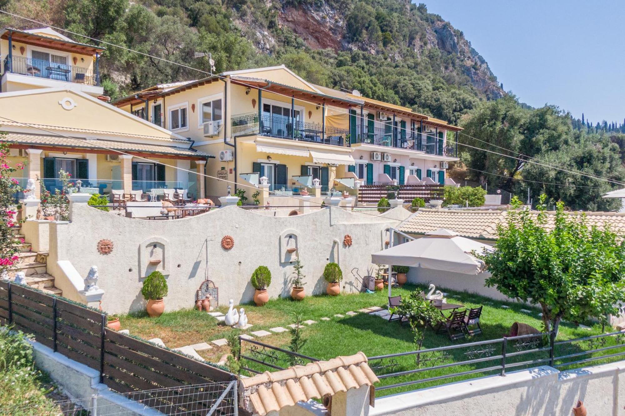 Angela Panorama Vila Palaiokastritsa Exterior foto