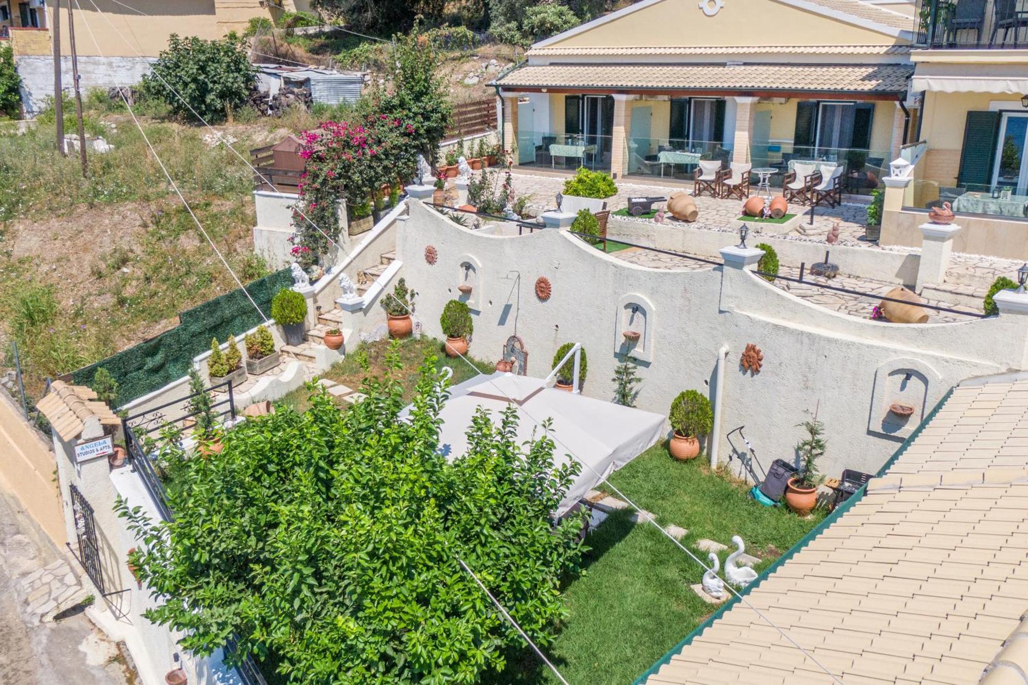 Angela Panorama Vila Palaiokastritsa Exterior foto